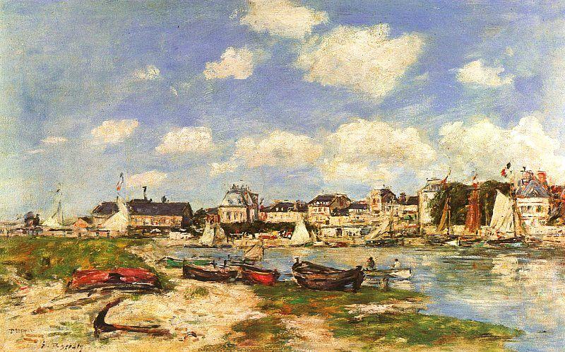 Eugene Boudin Trouville oil painting image
